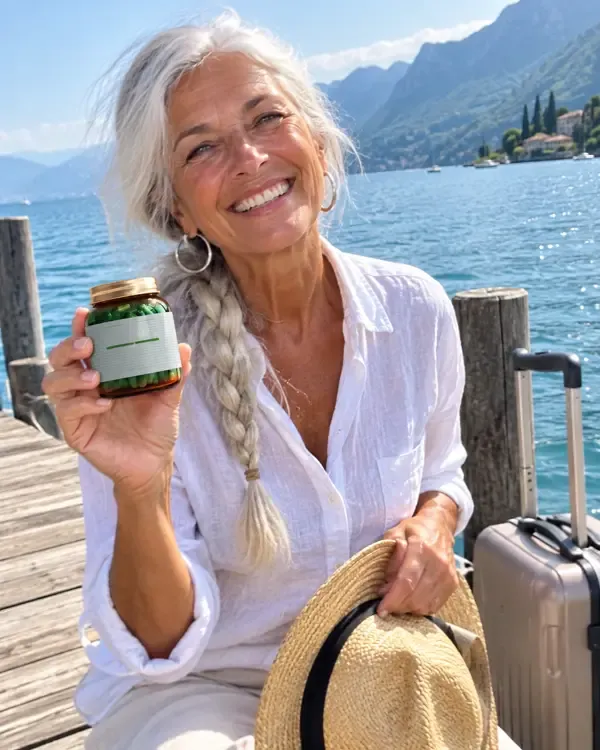 Giovanna in vacanza al lago con Purinova